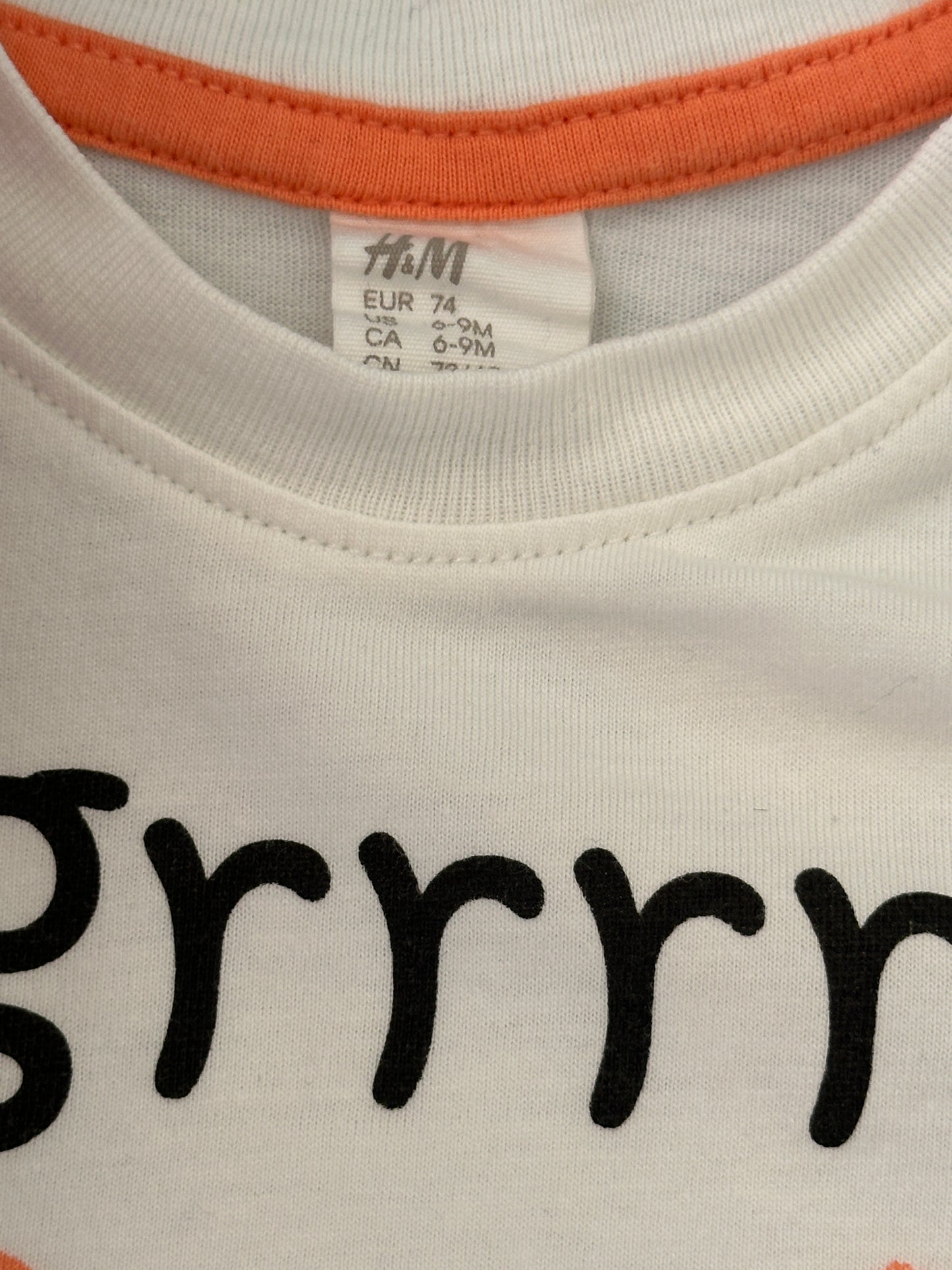 T-Shirt mit Tiger Gr. 74