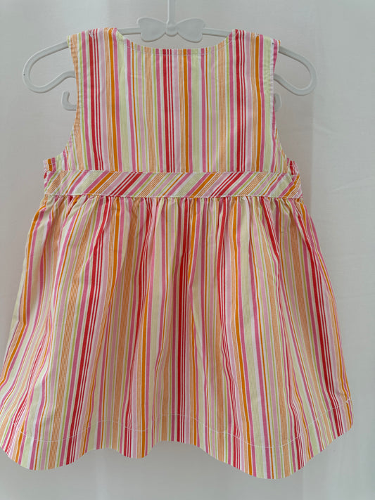 Kleid gestreift Gr. 74