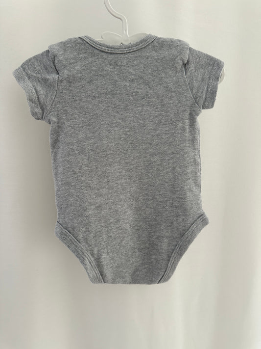 Kurzarm Body "My home is my castle" Gr. 68