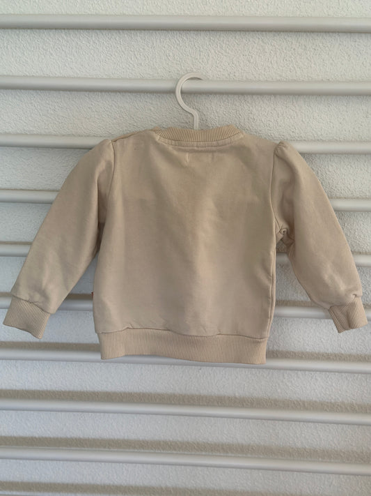 Pullover mit Blumen Gr. 68