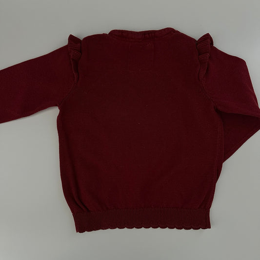 Baby Pullover Minnie Mouse Rot Disney Gr. 92