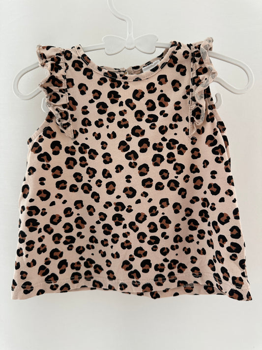 Top & Hose Set im Leopardenmuster Gr. 74