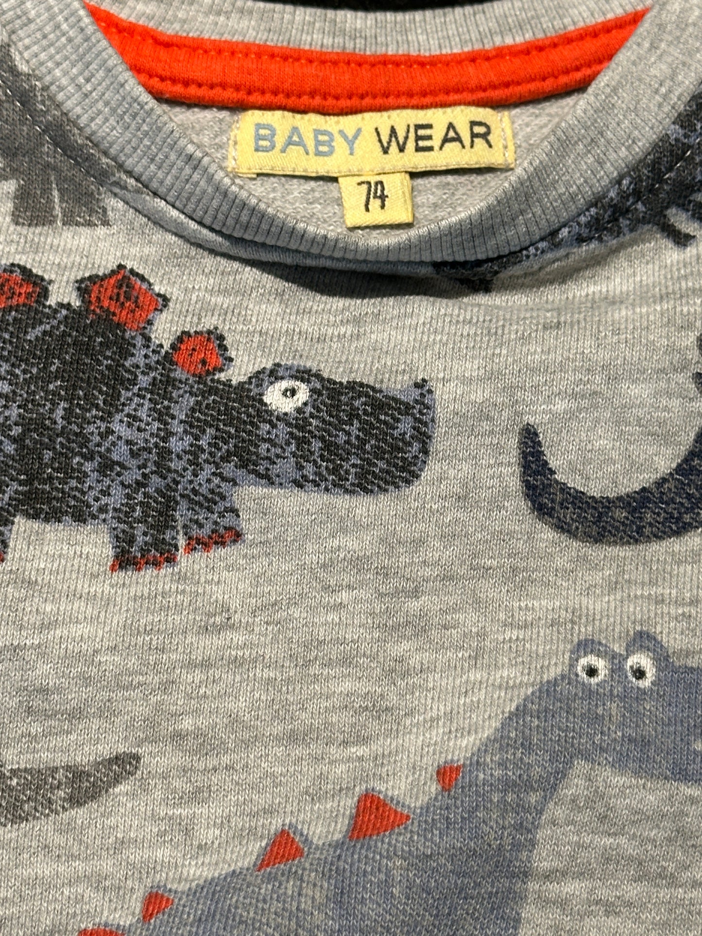 Pullover Dinosaurier Gr. 74