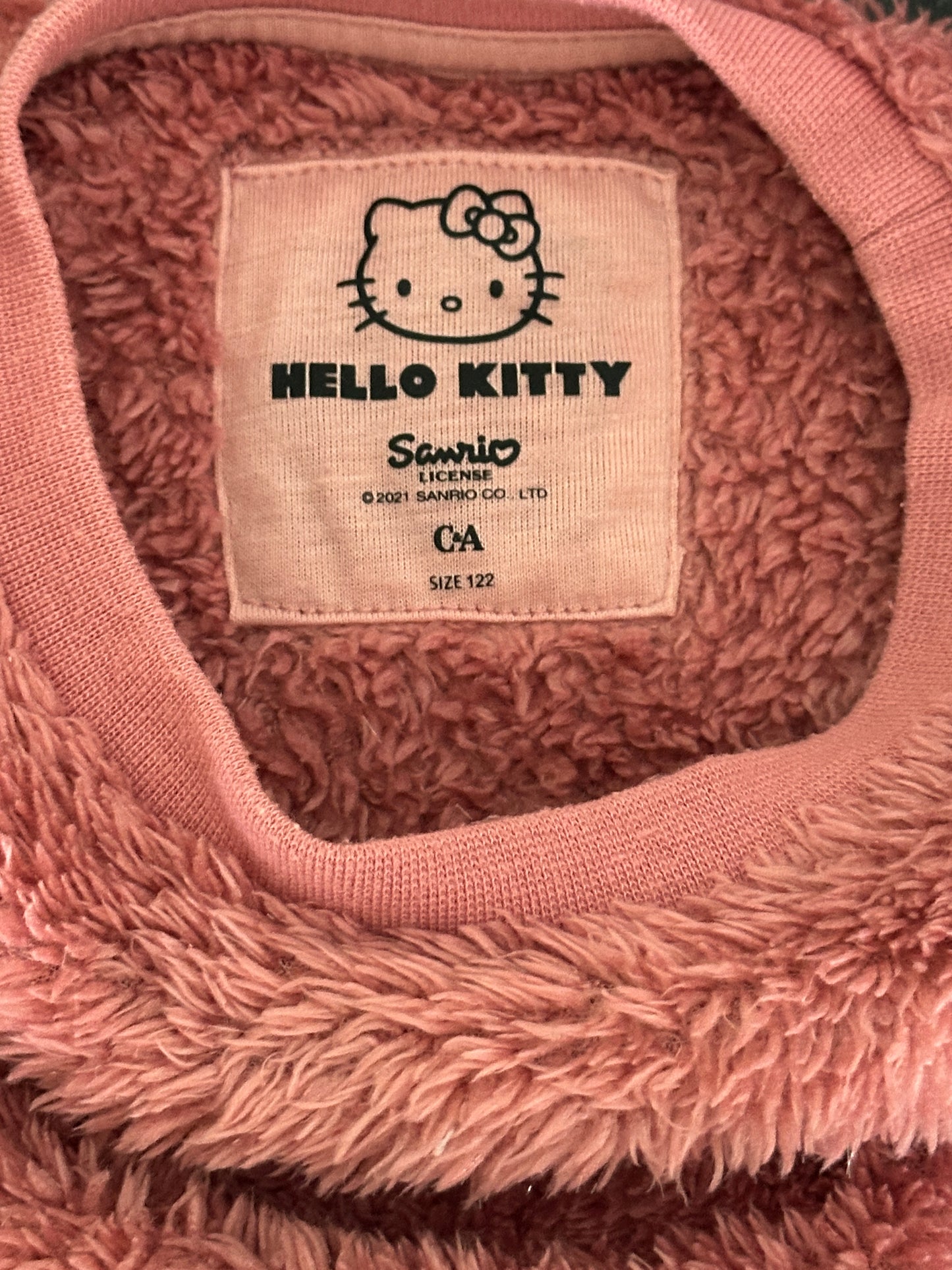Kuscheliger Pullover Hello Kitty Gr. 122