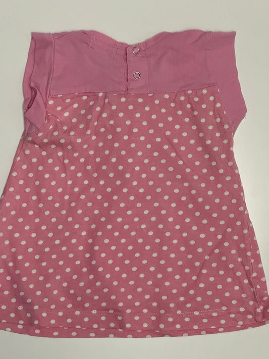Baby Kleid pink mit Punkten Gr. 62 Coconut Baby