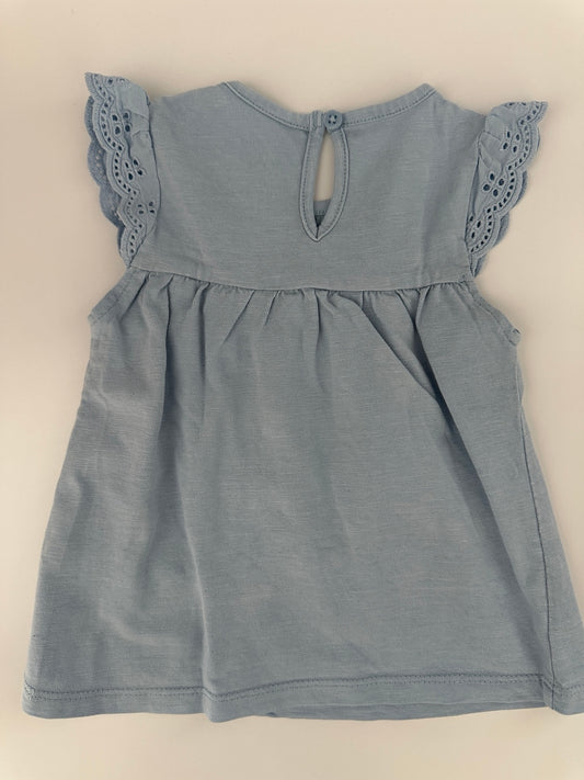 Baby Kleid Hellblau C&A Gr. 80
