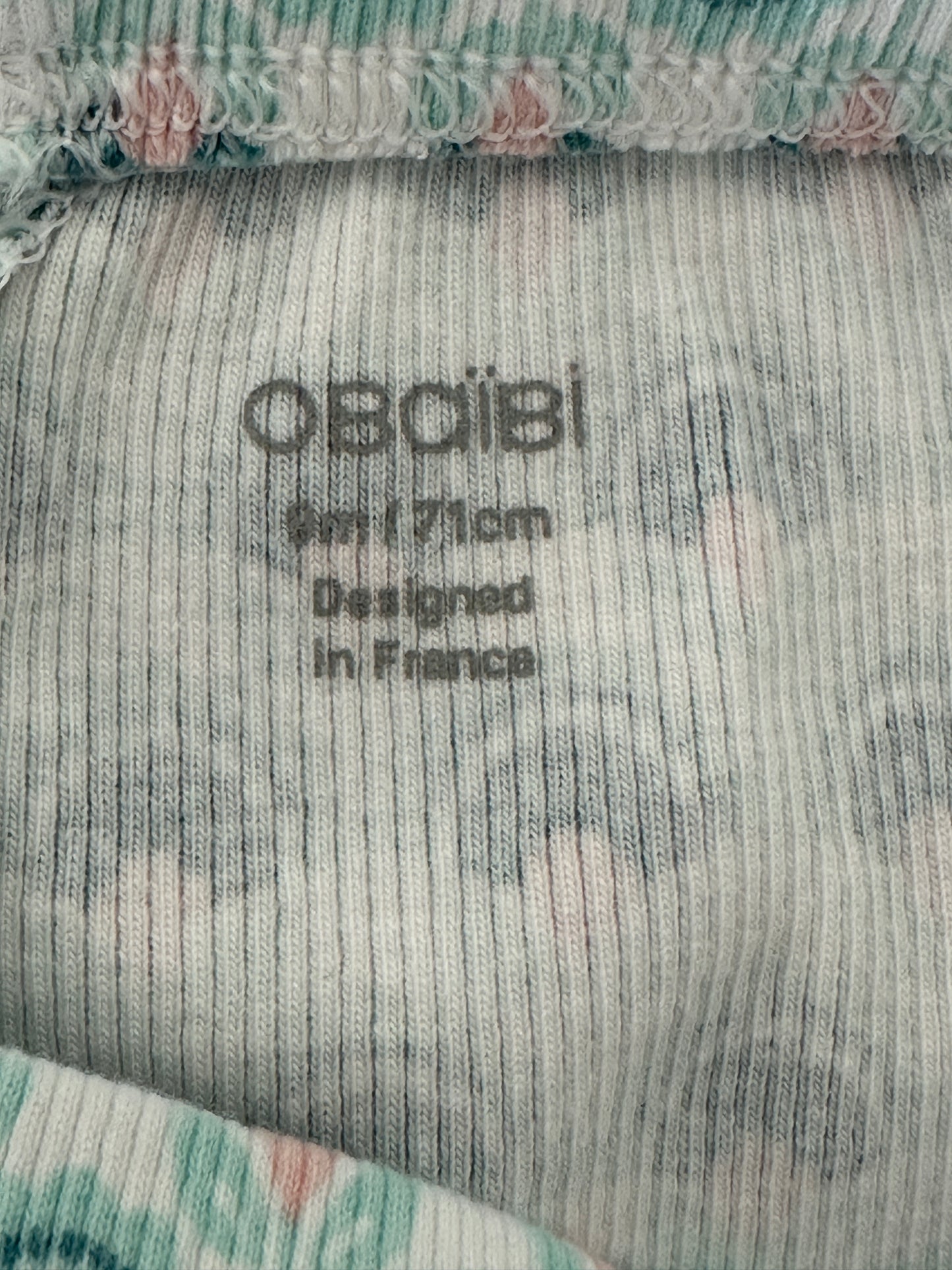 Pyjamahose mit Füsslingen Gr. 71