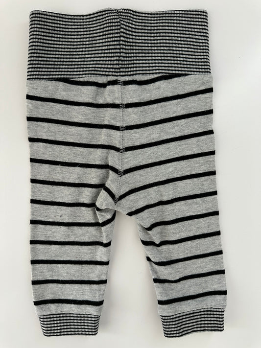 Baby Hose Gestreift Grau H&M Gr. 68
