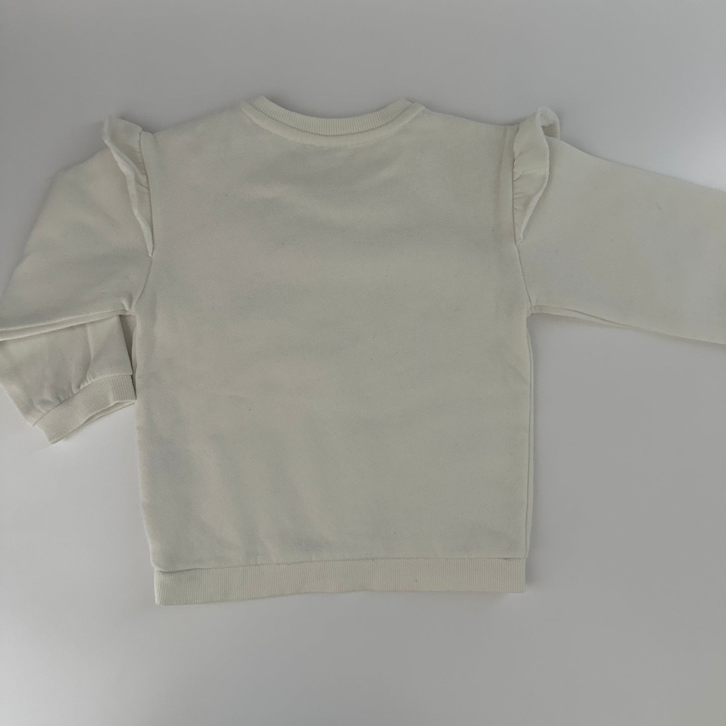 H&M x Hello Kitty Sweatshirt Cremeweiss Gr. 86
