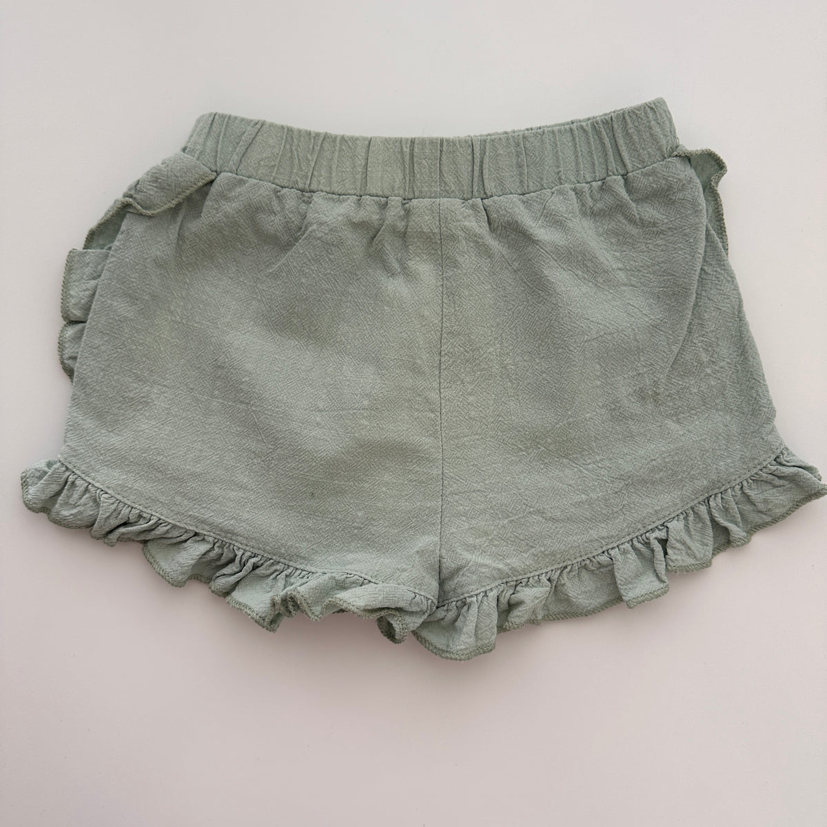 PatPat Mädchen-Shorts mit Rüschen Mintgrün 18–24 Monate