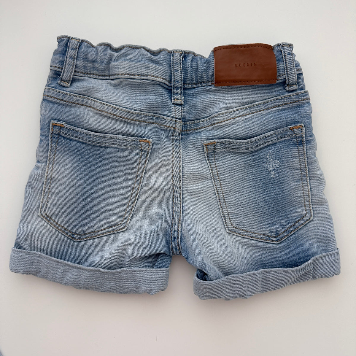 H&M Super Stretch Jeansshorts Blau Gr. 98