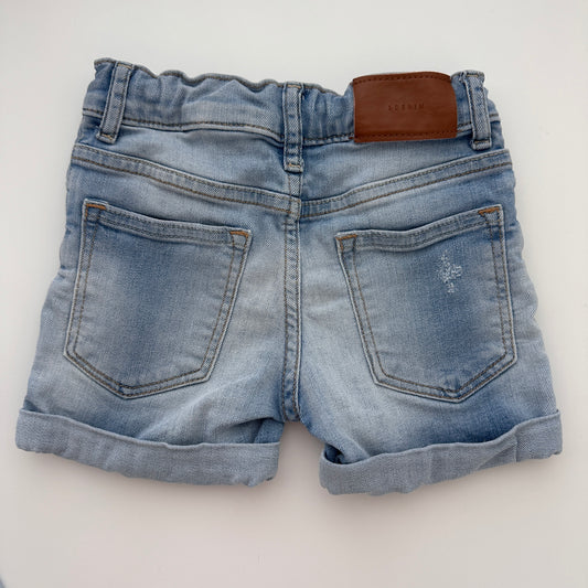 H&M Super Stretch Jeansshorts Blau Gr. 98