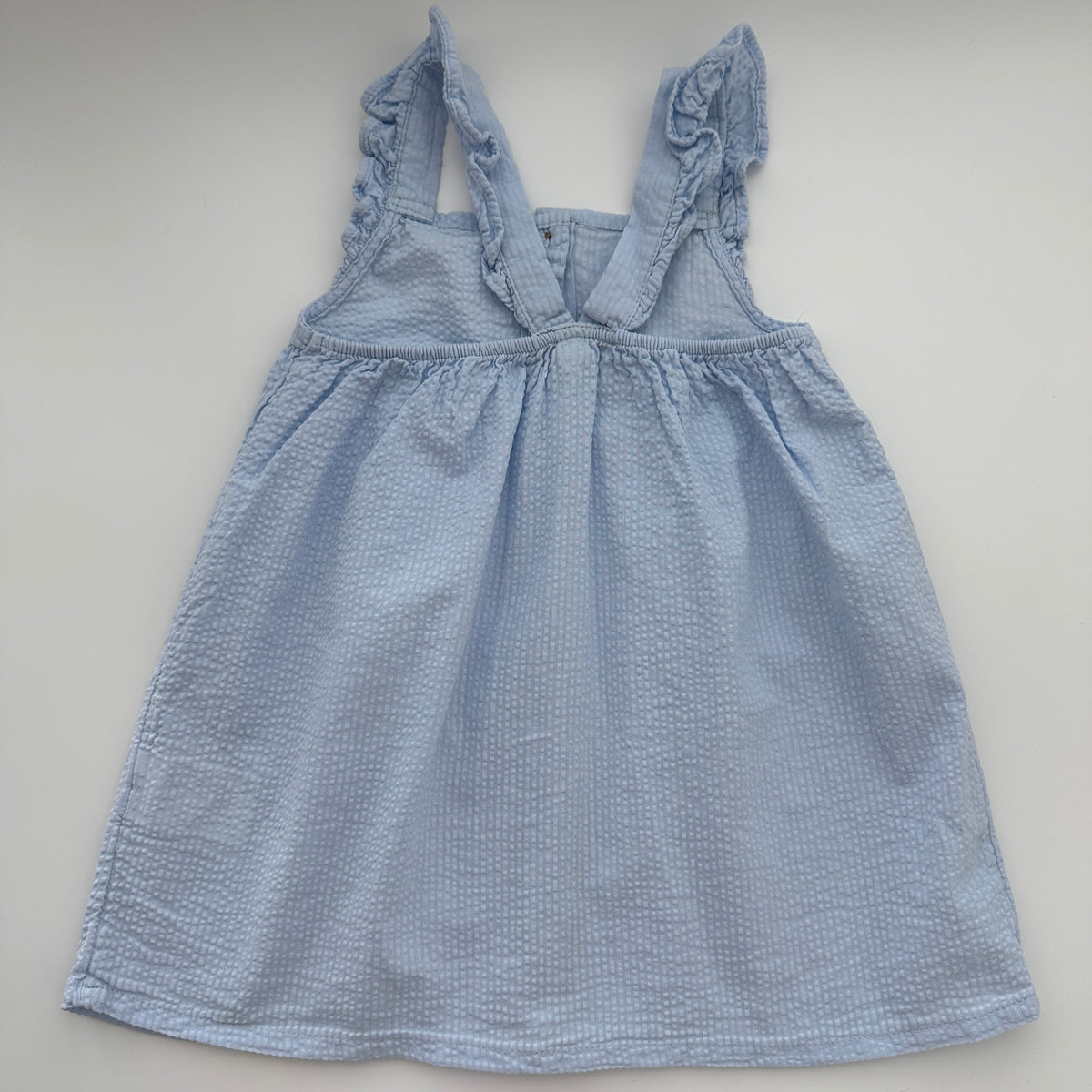 H&M Trägerkleid Hellblau Gr. 92