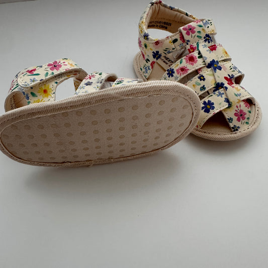 Next Baby Sandalen mit Blumenprint – Gr. 6–12 Monate