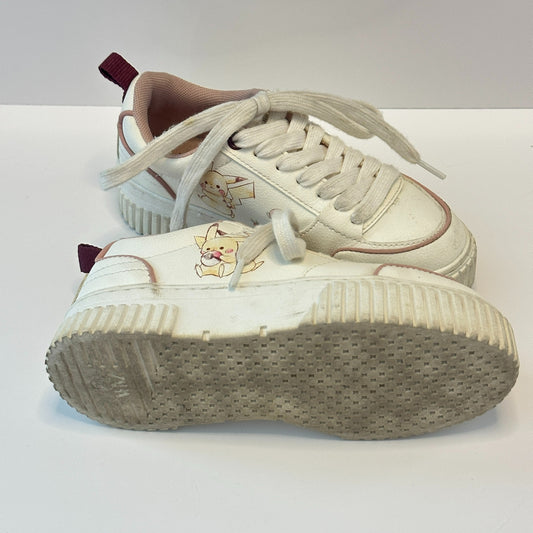 ZARA Pikachu Sneakers weiss/rosa – Grösse 30