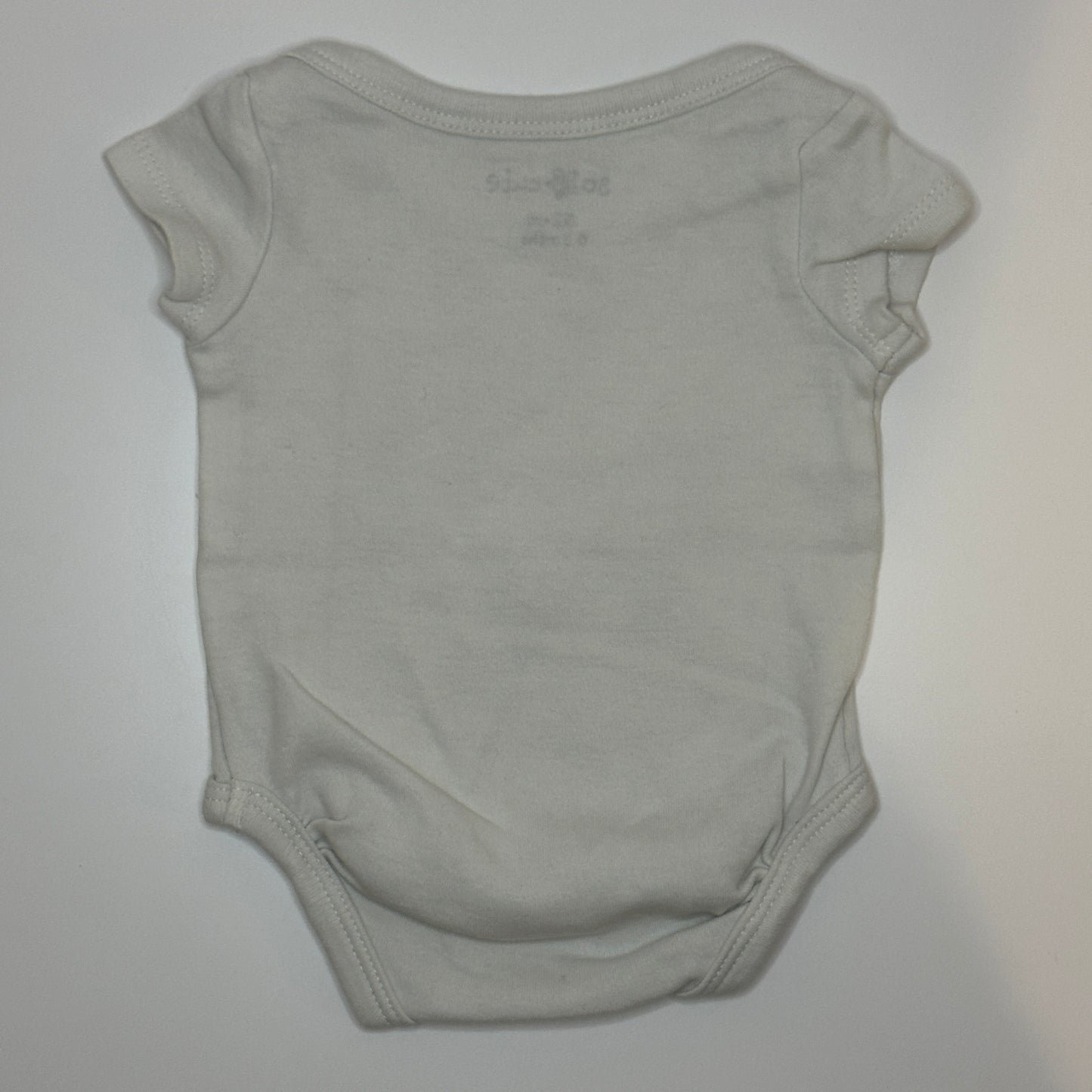 Kurzarmbody mit Dino-Print „Let’s roll together“ Gr. 62