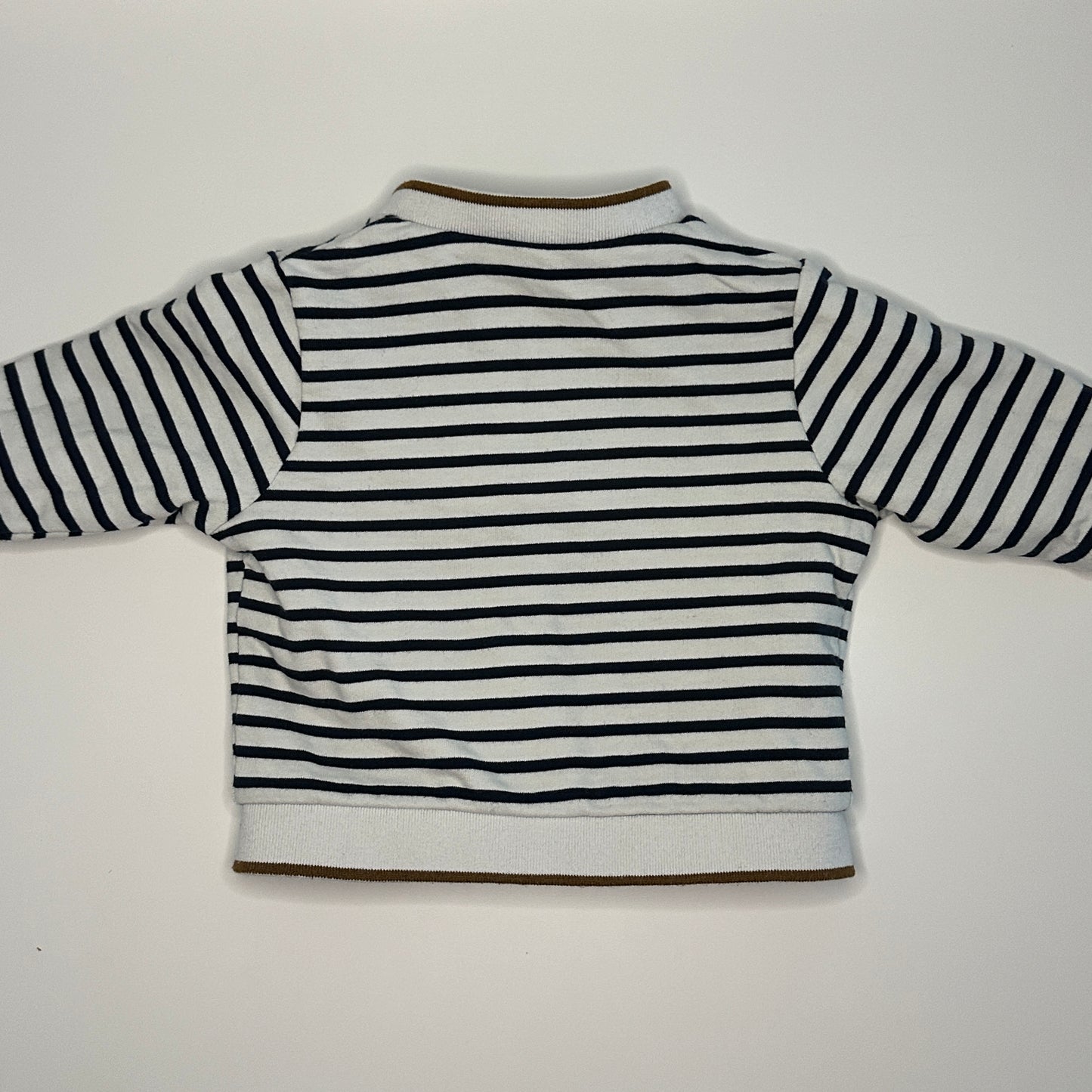 Wendejacke mit Streifenfutter Gr. 68