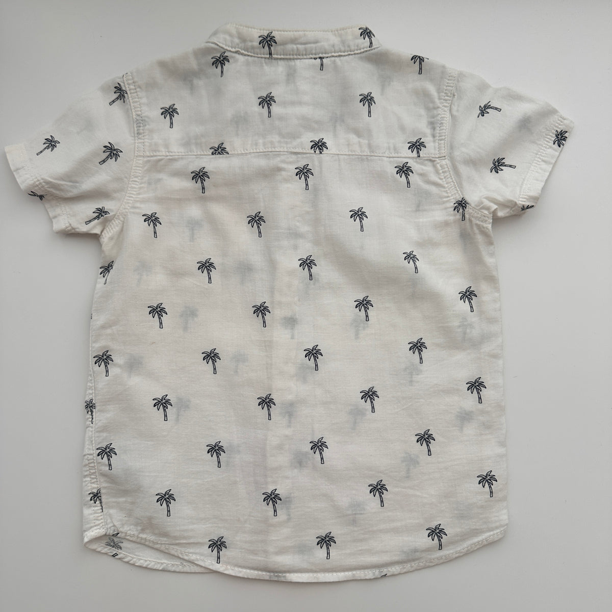 C&A Baby Kurzarmhemd mit Palmenprint – Gr. 98