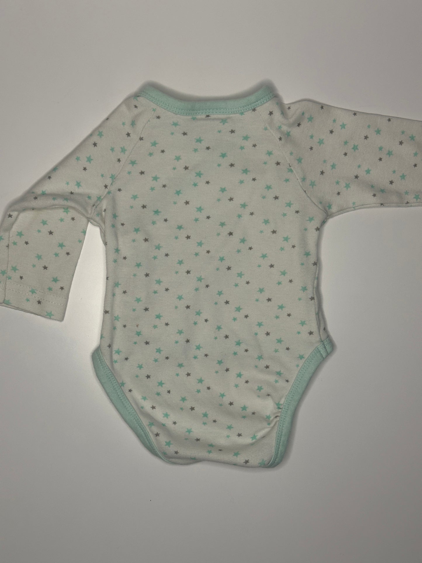 Wickelbody mit Sternenmuster Gr. 56