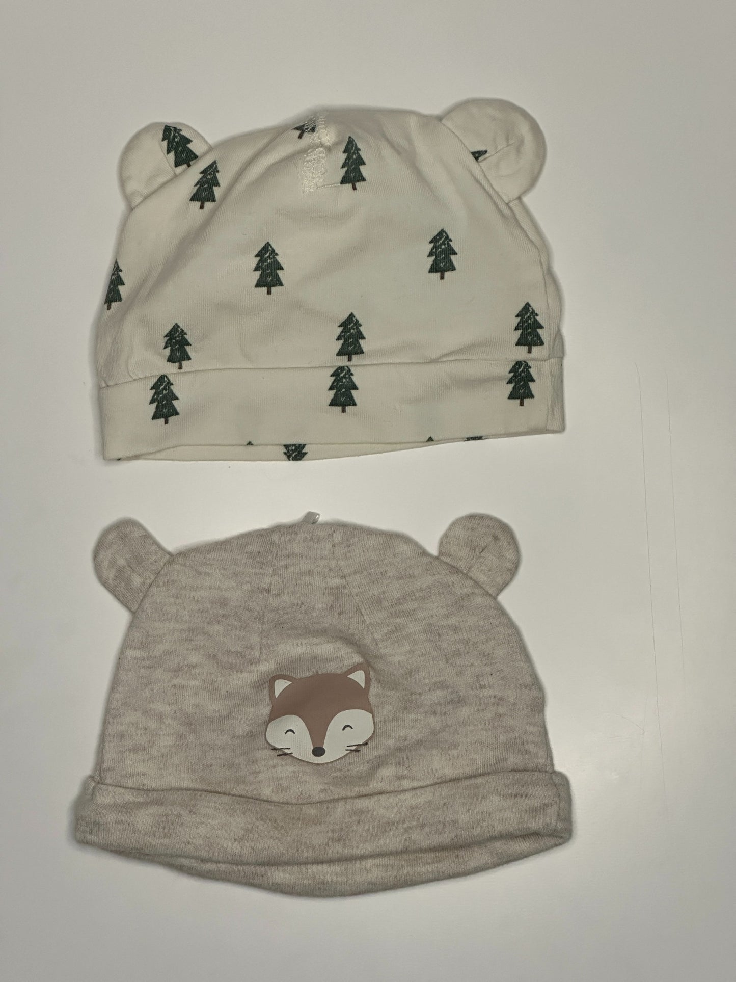 Babymütze Set mit Öhrchen Gr. 40/41