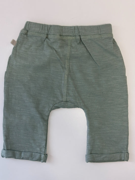 Baby Hose Grün Grösse 62 – Sweatpants aus Baumwolle Smile