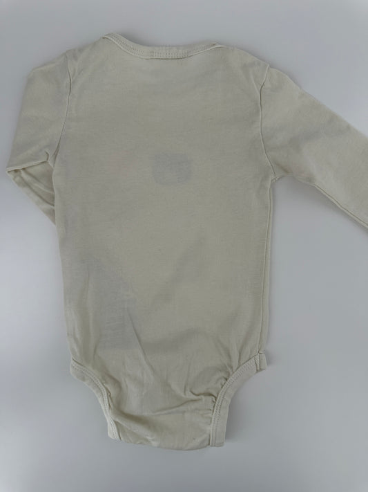 Ergee Baby Body Creme mit Bär Langarm Gr. 68