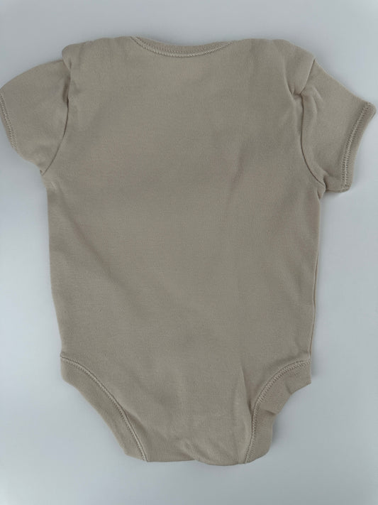 Ergee Baby Body Beige Kurzarm Gr. 68