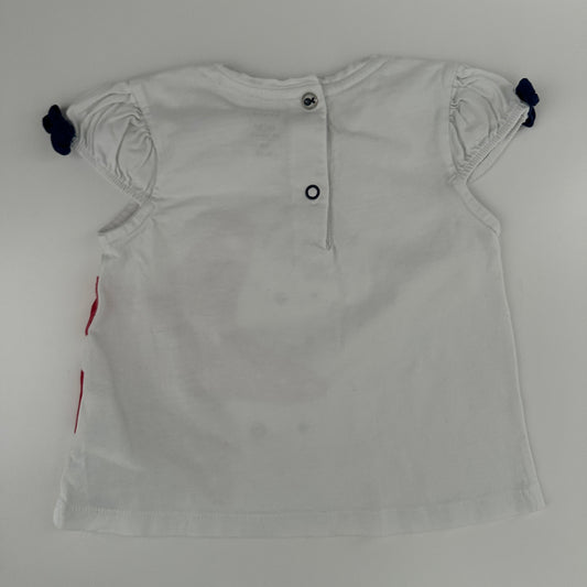 Chicco T-Shirt Weiss mit Seestern Motiv Gr. 86 (18M)