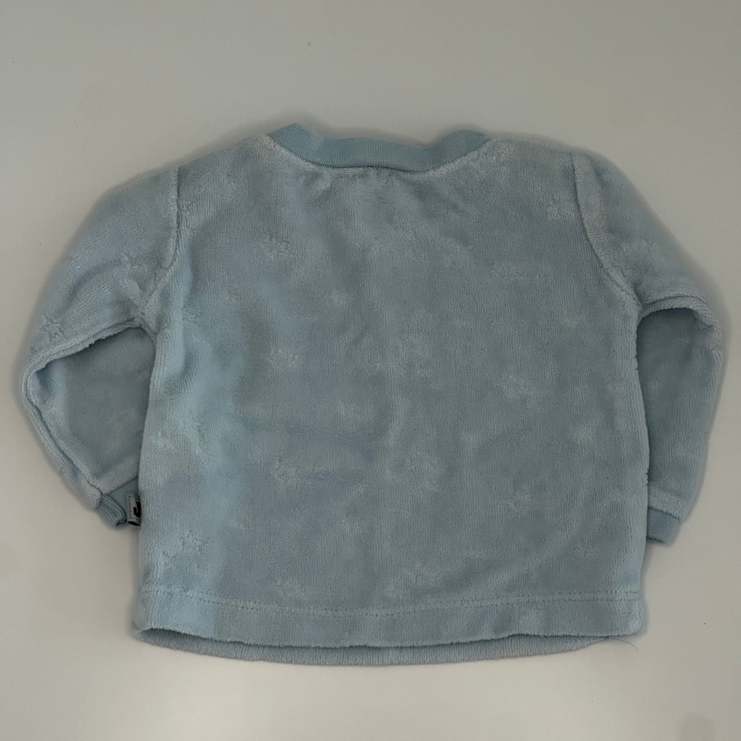 Baby Pullover Winter hellblau Gr. 56