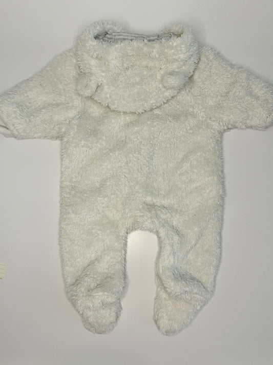Newborn Overall mit Kapuze Gr. 50