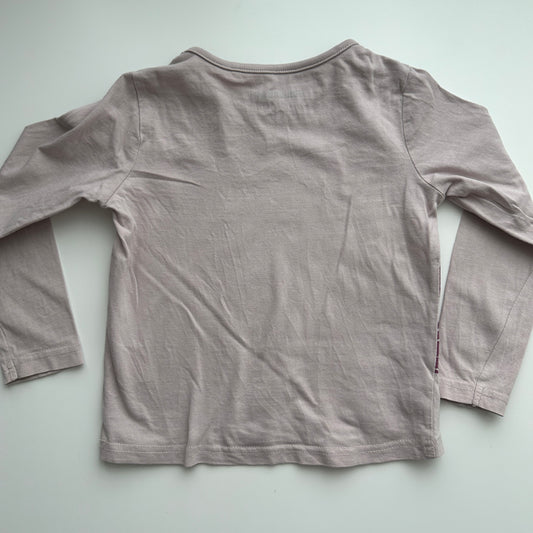 Bon Bon Girl Langarmshirt Einhorn Rosa Gr. 92/98