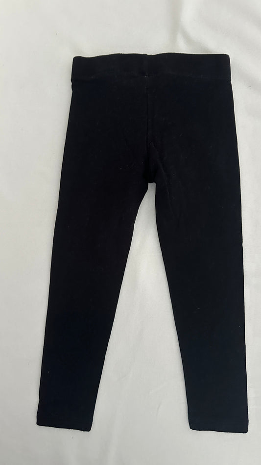 H&M Thermo Leggings Schwarz Gr. 98