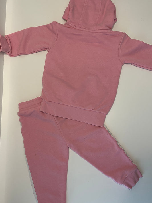 Adidas Originals Trainingsanzug Rosa Gr. 92 | Hoodie & Jogginghose