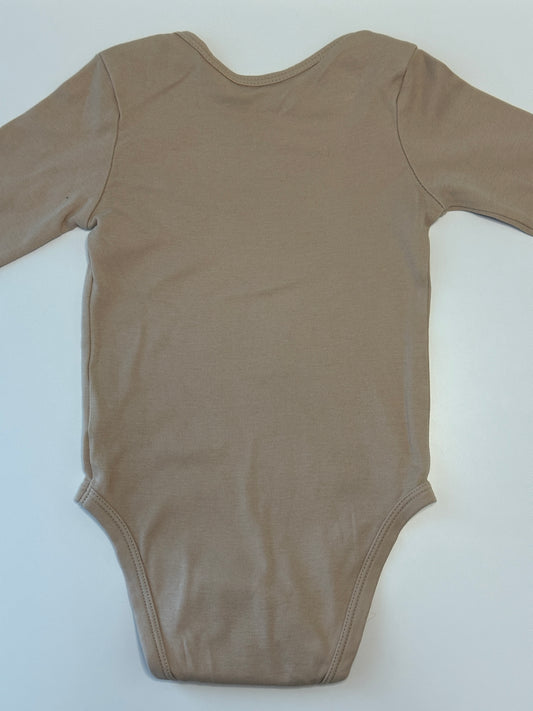 C&A Langarm Body Beige Gr. 92