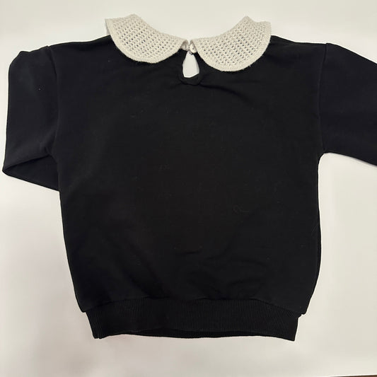 Pullover 4/5 (ca. 104/110) | Schwarz mit Minnie Mouse