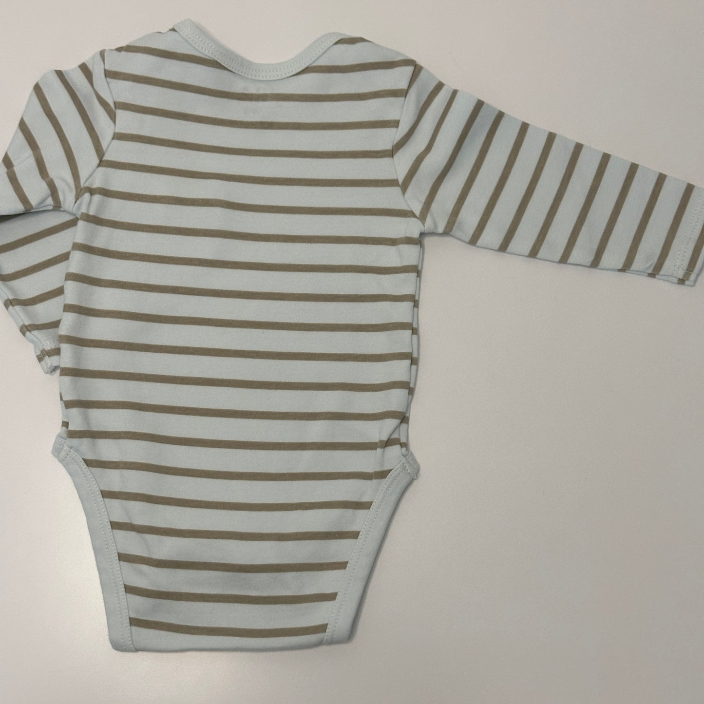 Langarm-Body mit Bärenmotiv Gr. 68