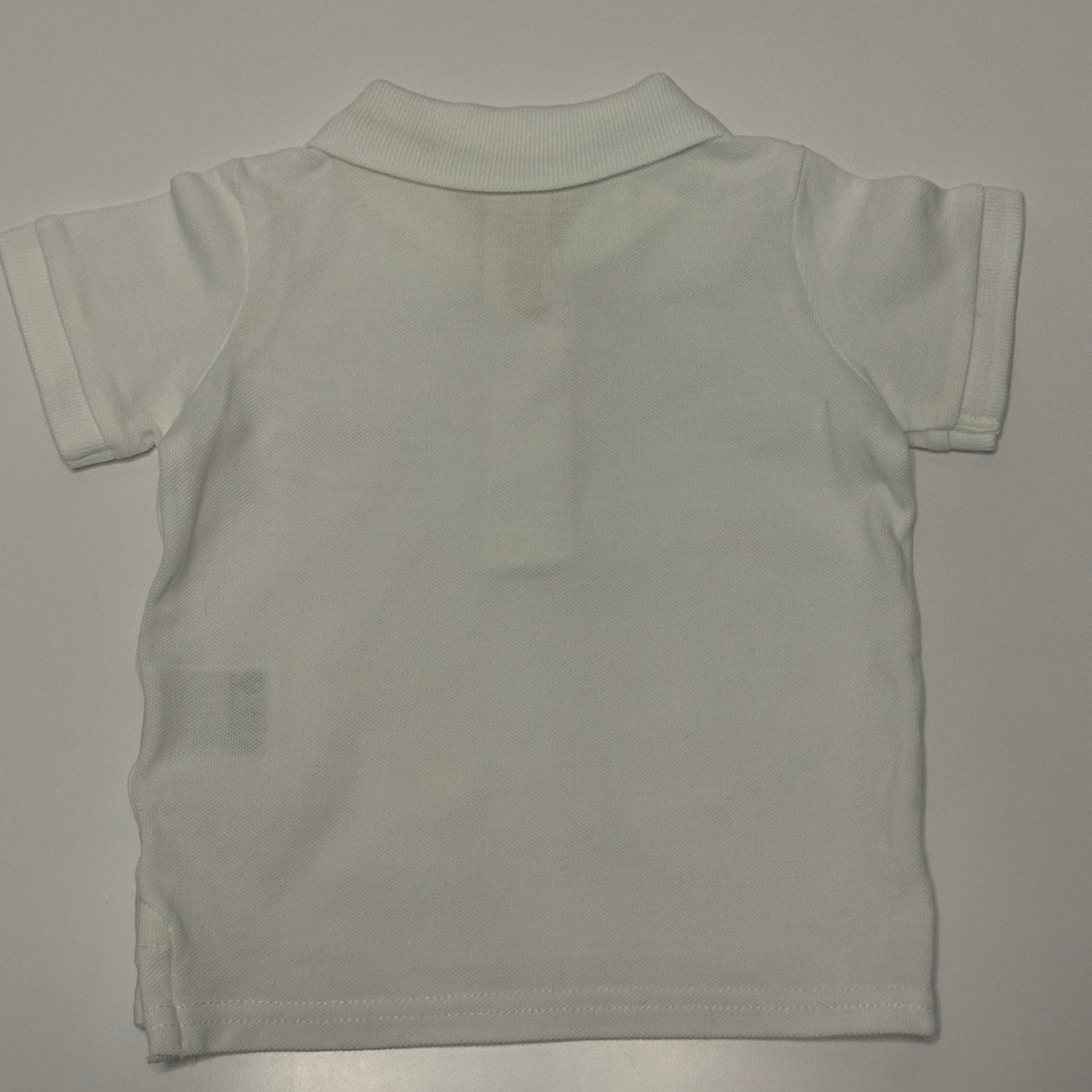 Poloshirt Weiss Gr. 62