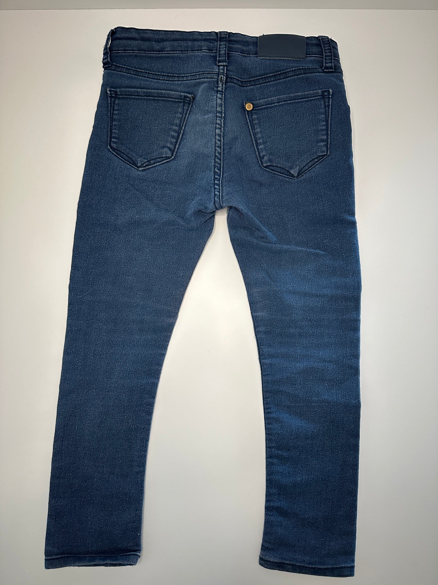 Dunkelblaue Skinny Jeans Gr. 104
