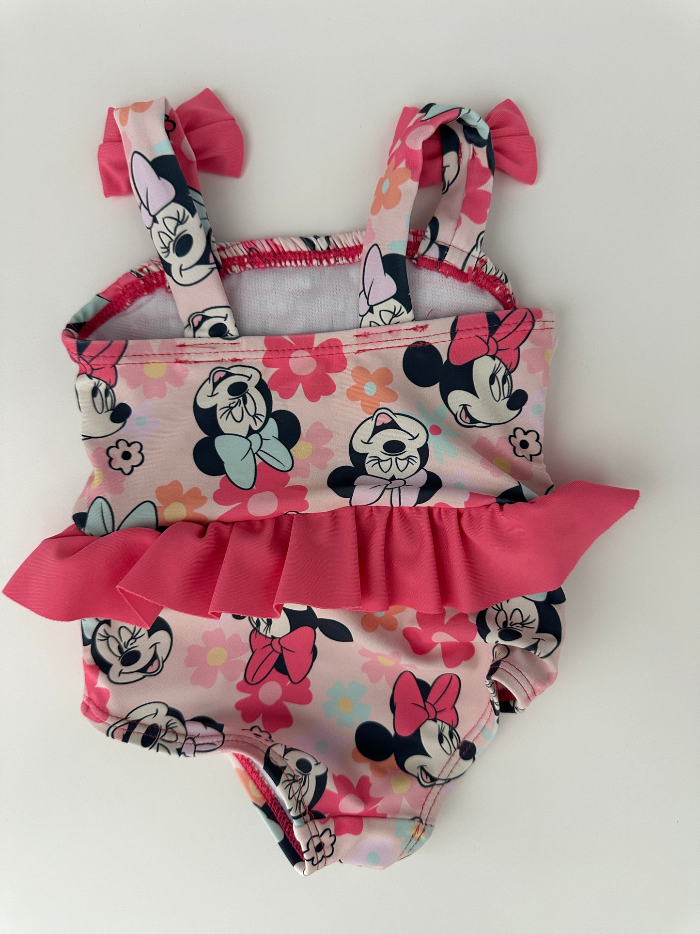 Minnie Mouse Badeanzug Rosa Gr. 62 – Volants & Schleifen