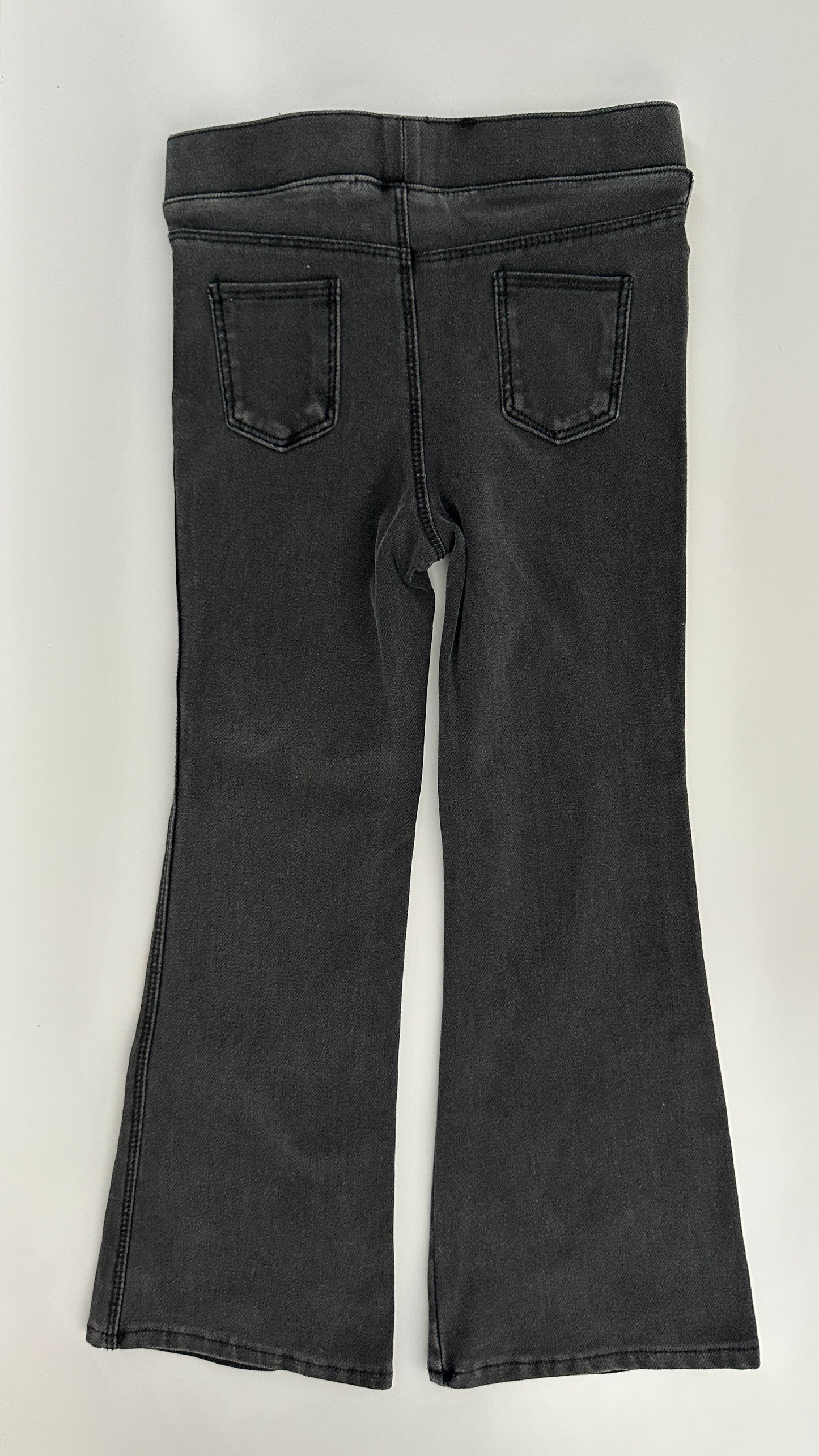 H&M Schlagleggings Dunkelgrau Gr. 104 – Jeanslook