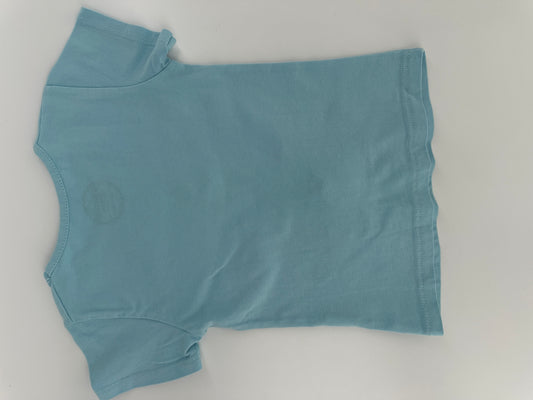 Kinder T-Shirt Hellblau Gr. 92/98 – Happy Cute Pandas