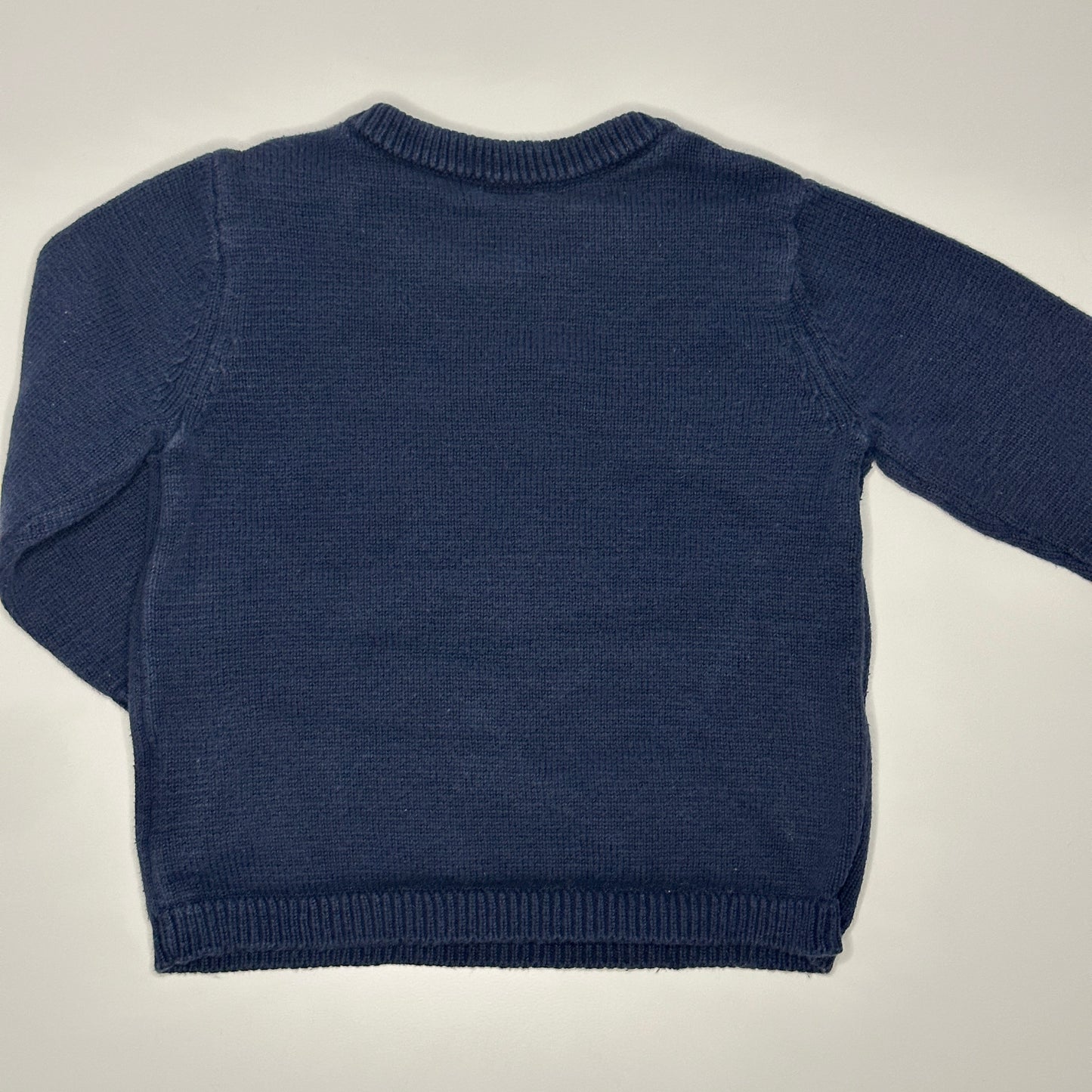 Baby dicker Pullover mit Eisbärmotiv Gr. 68