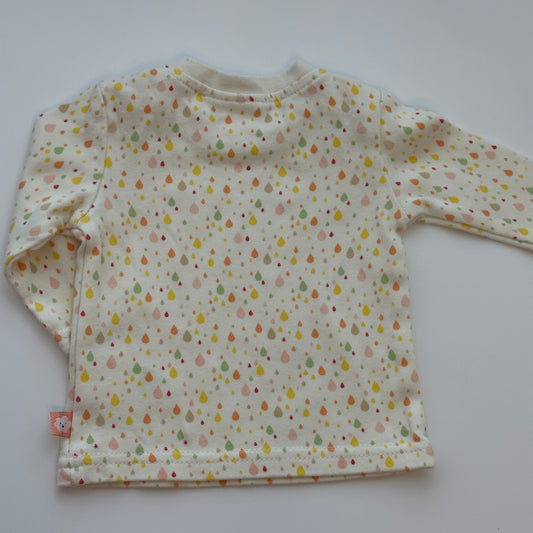 Bornino Langarmshirt mit Allover-Muster – Grösse 50/56