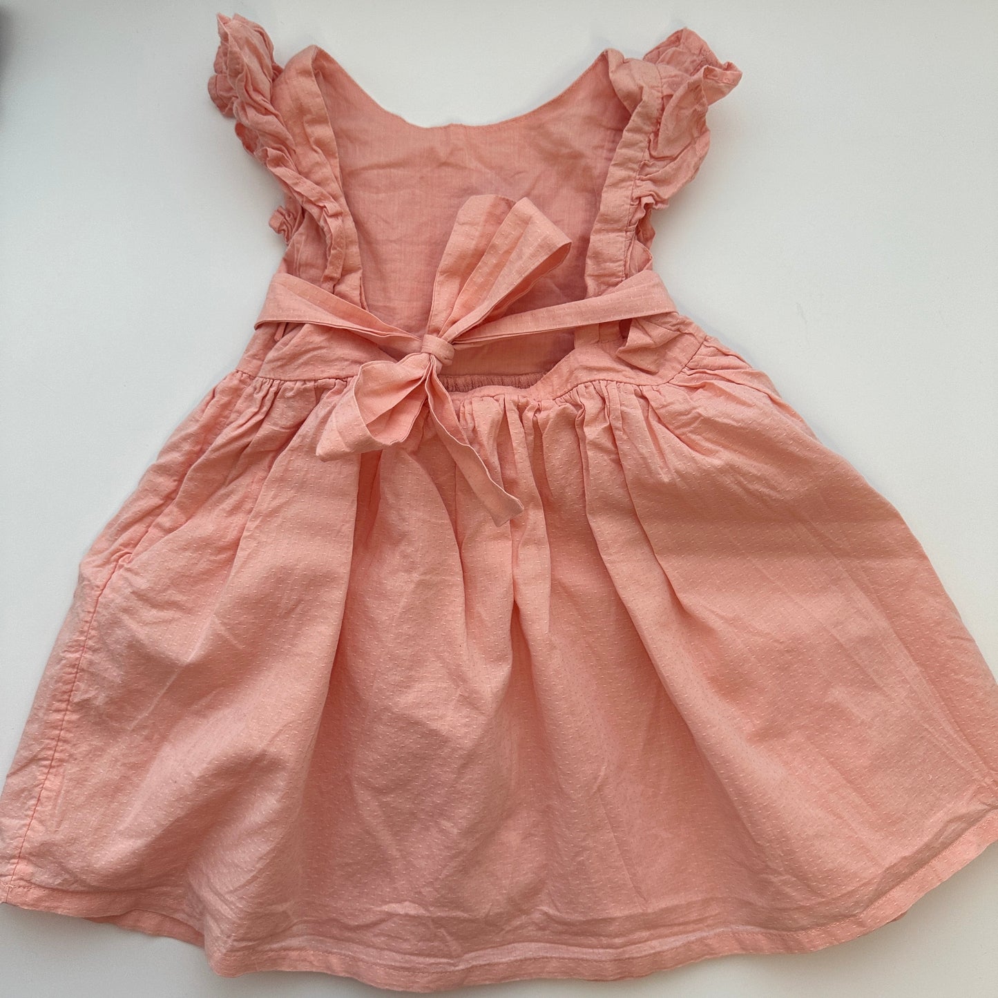 Vertbaudet Mädchenkleid aus Baumwolle – Grösse 98