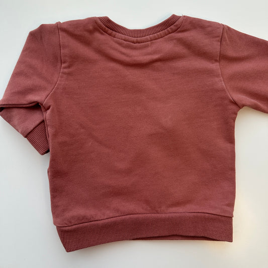 Name It Baby Sweatshirt mit Hasenmotiv – Grösse 56