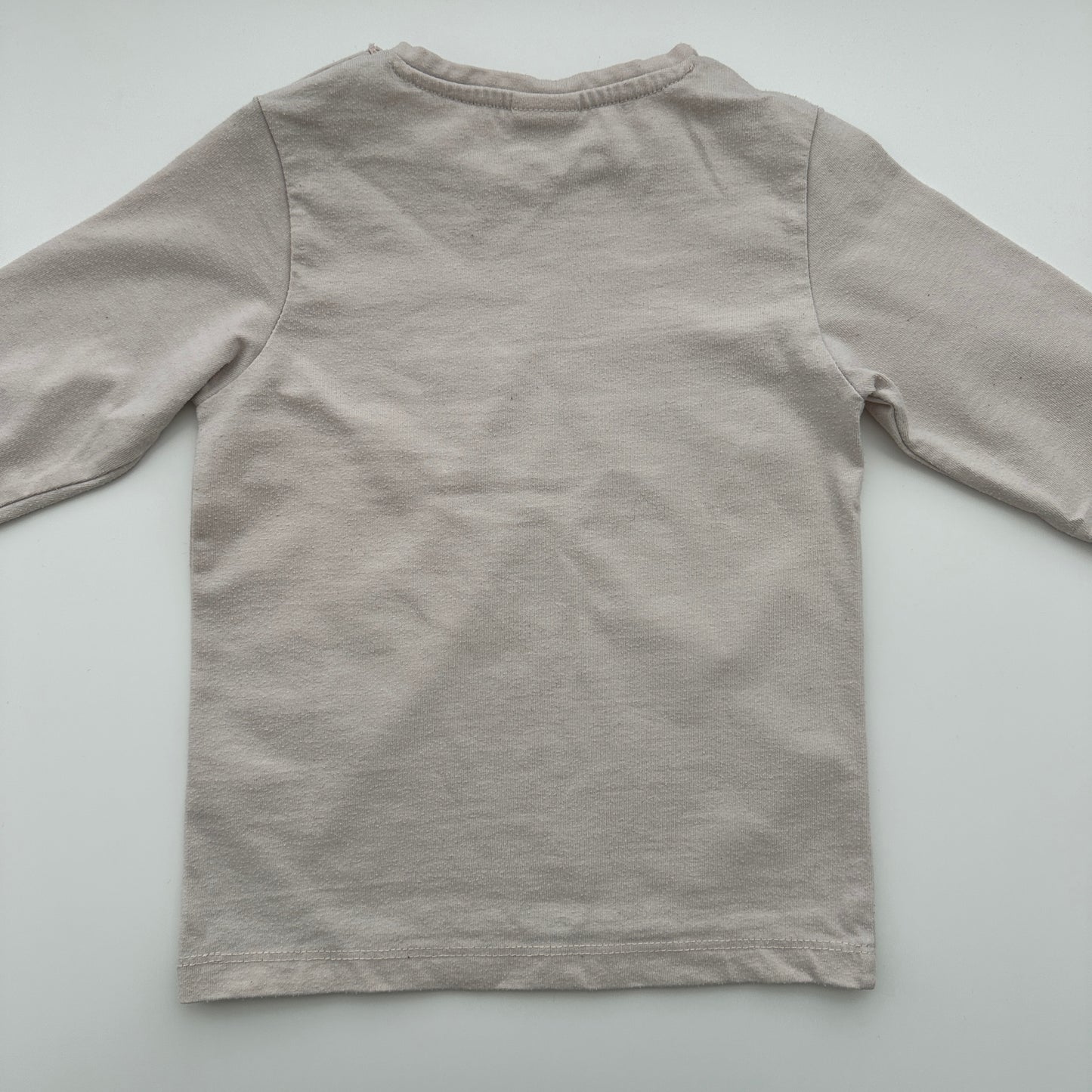 Smile Langarmshirt Schmetterling Rosa Gr. 92
