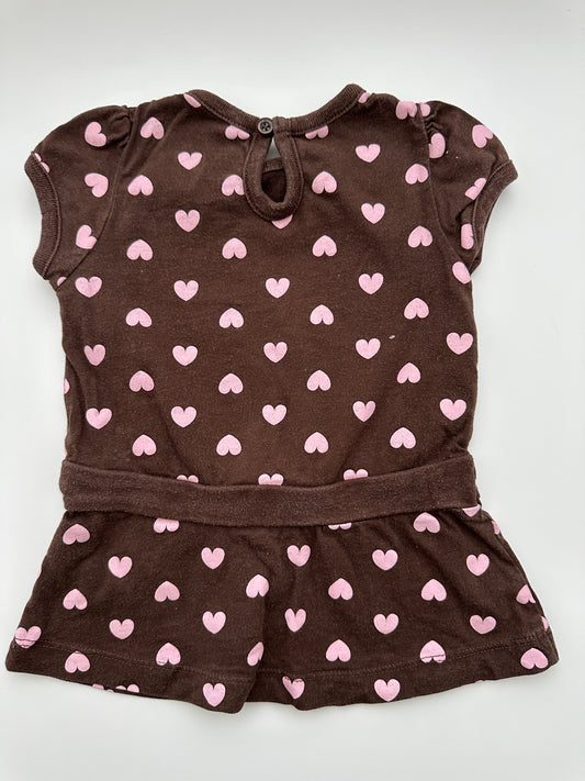 Just One You by Carter's Baby Kleid mit Herzmuster "LOVE" Gr. 80