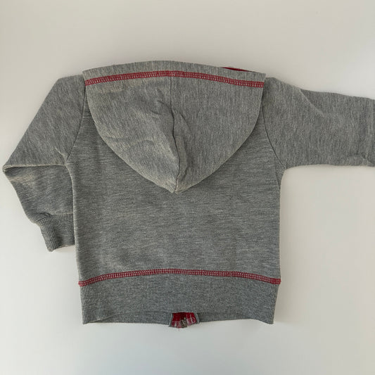 Disney Frozen Baby Hoodie Grau Anna & Elsa Gr. 80