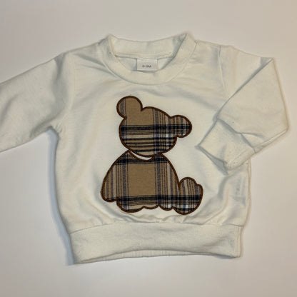 Pullover mit Bär Gr. 62