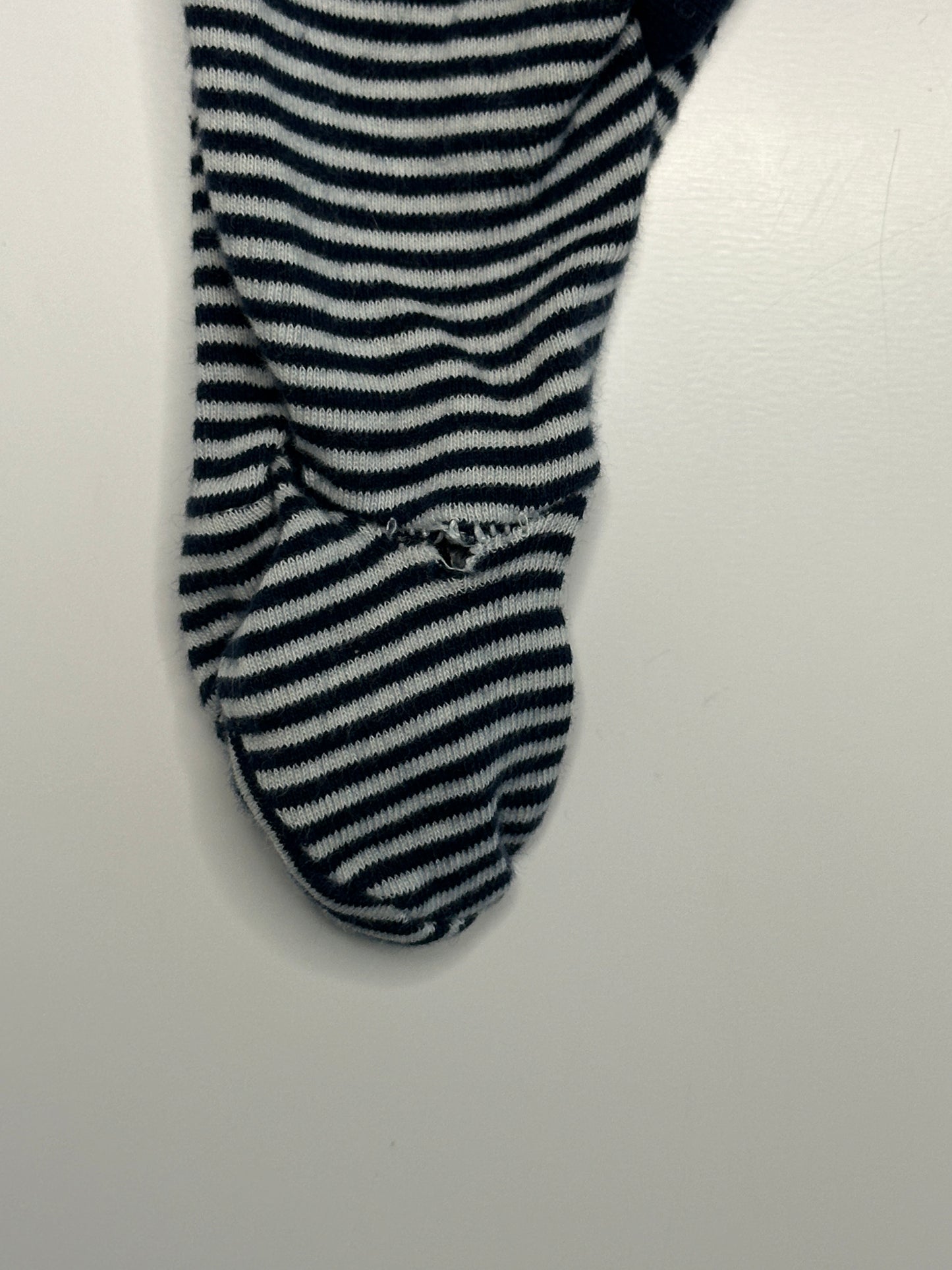 Strampler gestreift Gr. 50/56